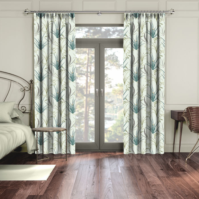 Curtains in Annika Eau De Nil by iLiv