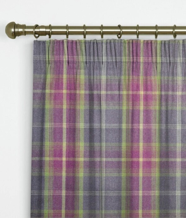 SAVE 25% Made To Measure Curtains Balmoral Amethyst