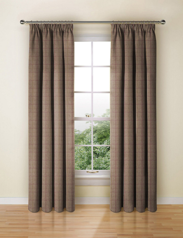 Made To Measure Curtains Bamburgh Heather