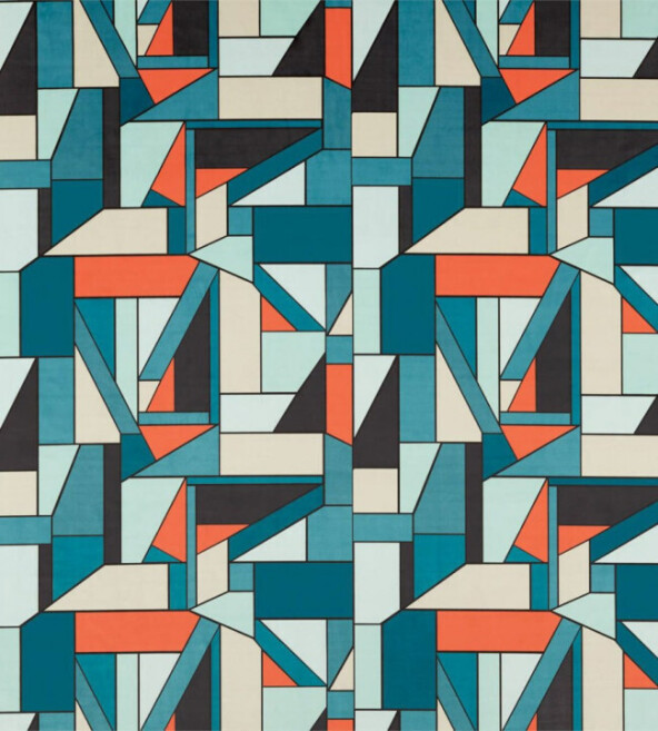 Beton Pimento Fabric by Scion