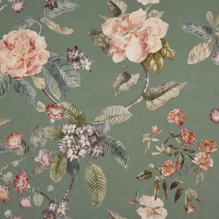 Botanical Garden Everglade Fabric by iLiv