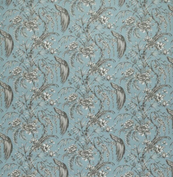 Botanist Sky Fabric by Ashley Wilde