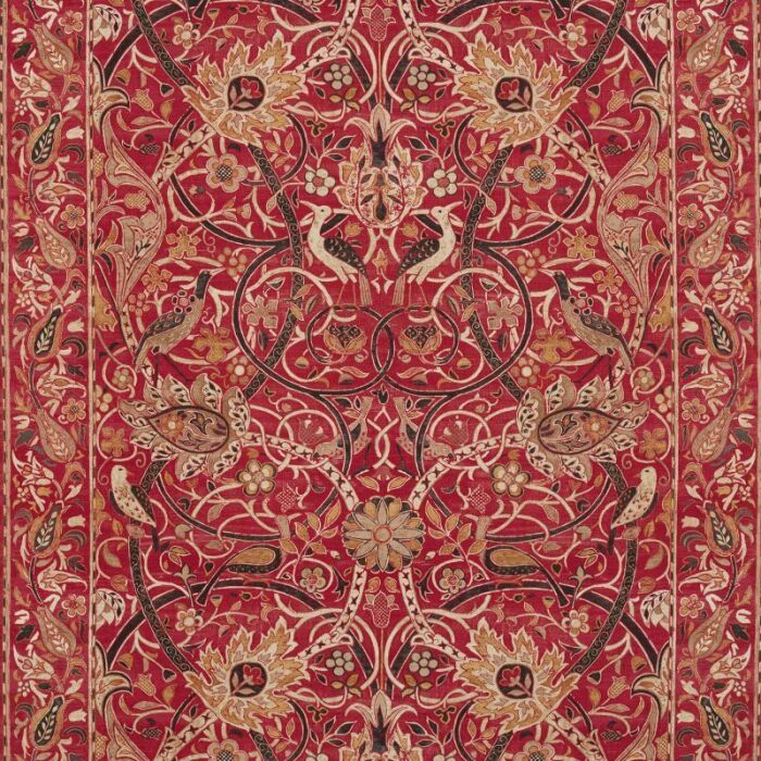 Bullerswood Paprika/Gold Fabric by Morris & Co