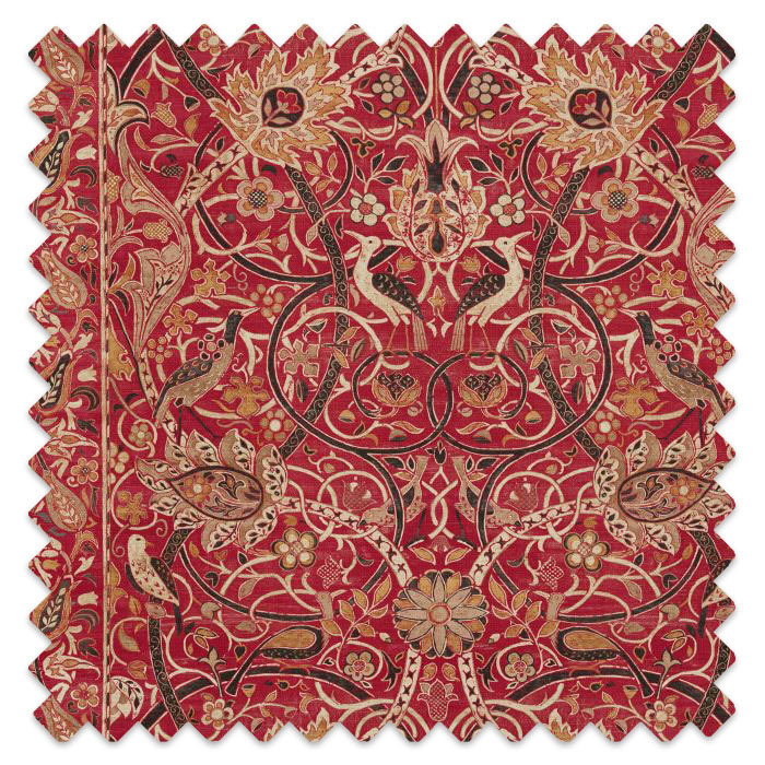 Swatch of Bullerswood Paprika/Gold