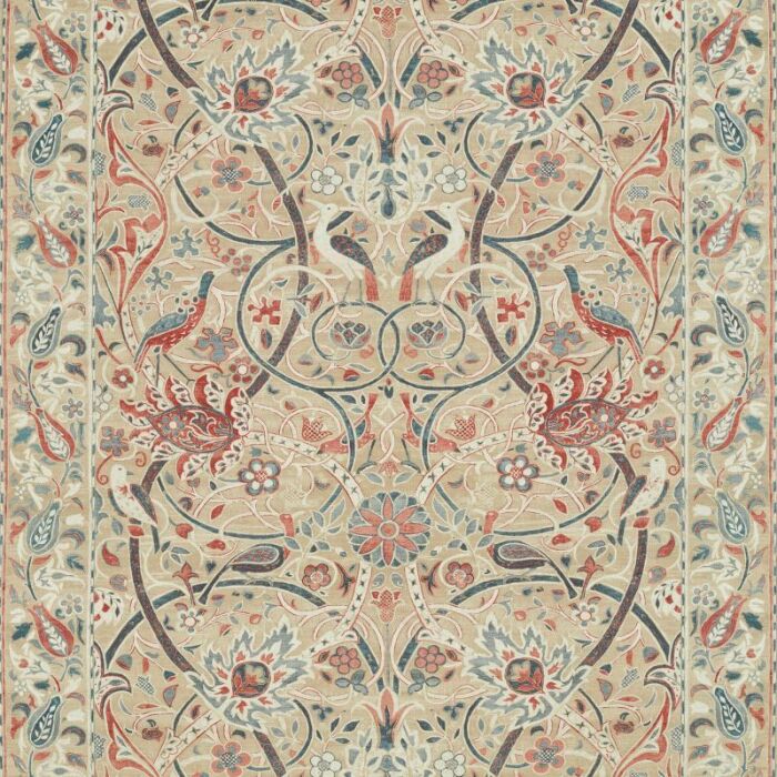 Bullerswood Spice/Manilla Fabric by Morris & Co