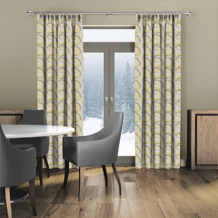 Curtains in Cavallo Ochre