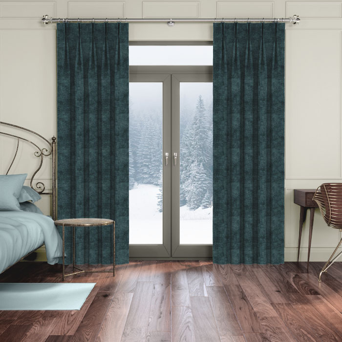 Chenille Aegean Curtains