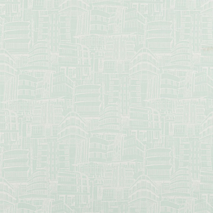 Deco Mint Fabric by Bill Beaumont
