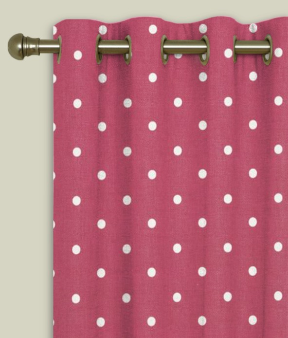 Eyelet Curtains Dotty Multi