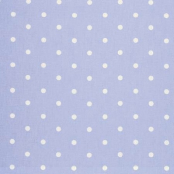 Curtains Dotty Powder Blue