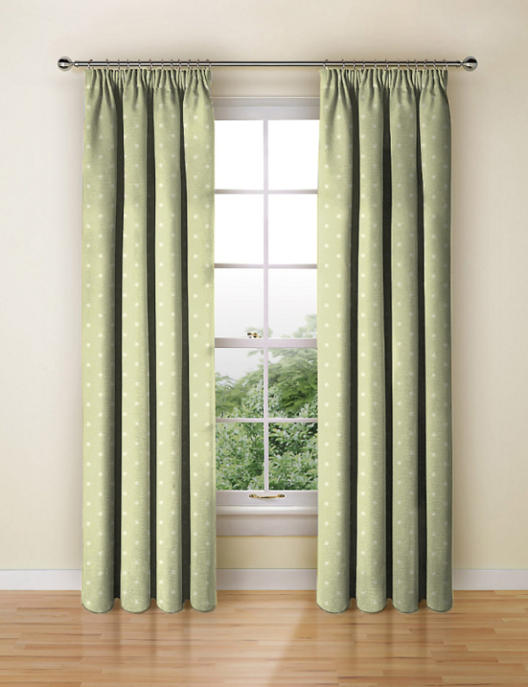 Made To Measure Curtains Dotty Sage