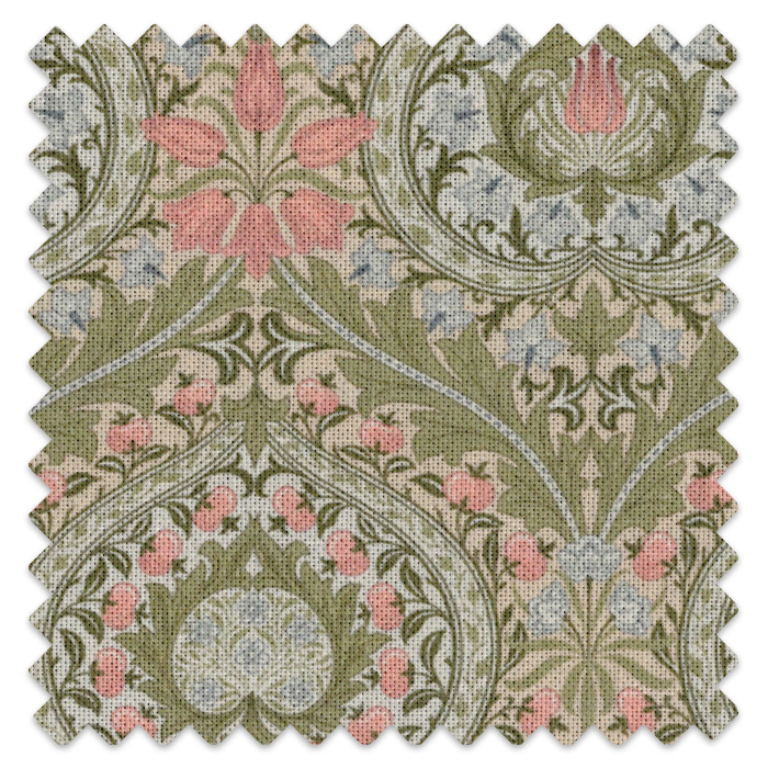 Swatch of Eden Rose by William Morris