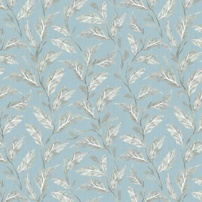 Eildon Bluebell Fabric by Voyage