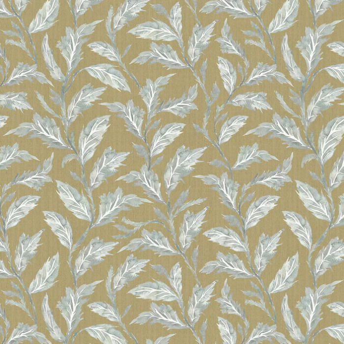 Eildon Mustard Fabric by Voyage