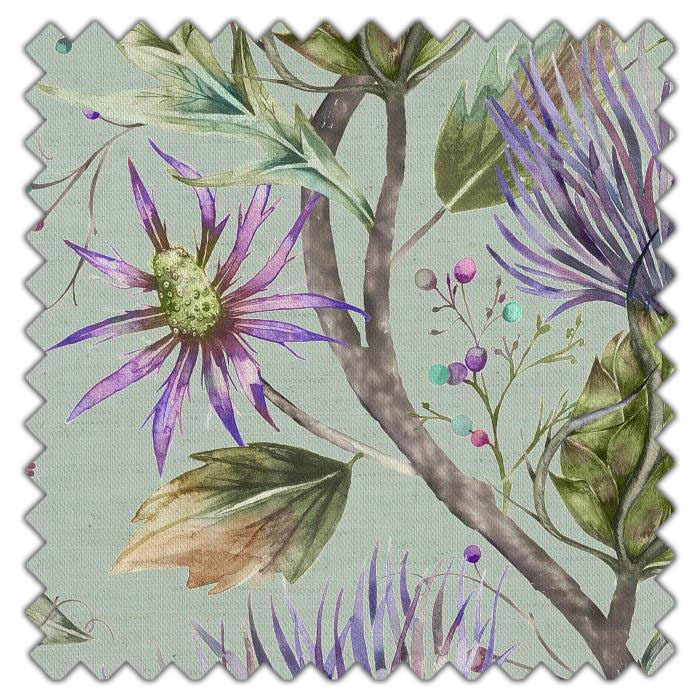 Swatch of Elysium Violet by Voyage