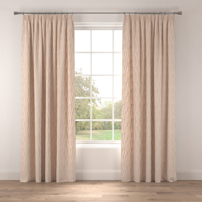 Curtains in Erika Blush by Belfield Home