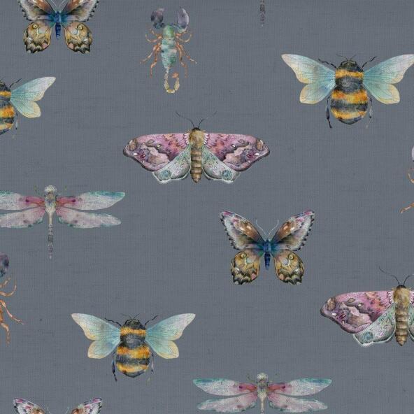 Fray Storm Fabric by Voyage