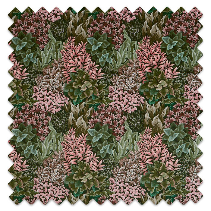 Swatch of Garden Wall Coral by Prestigious Textiles