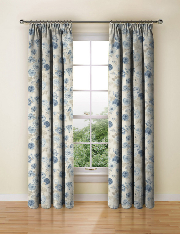 Made To Measure Curtains Genevieve Chambray A