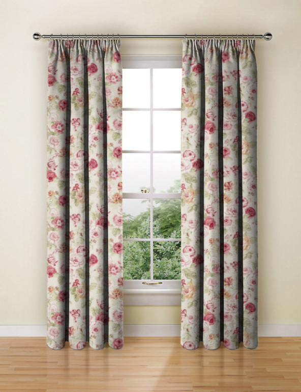 Made To Measure Curtains Genevieve Old Rose A
