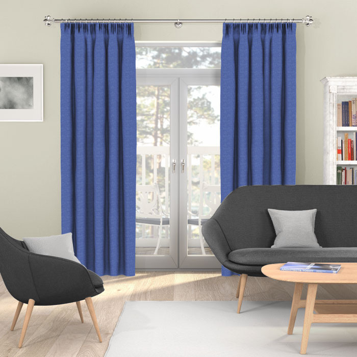 Made To Measure Curtains Heath Colbalt
