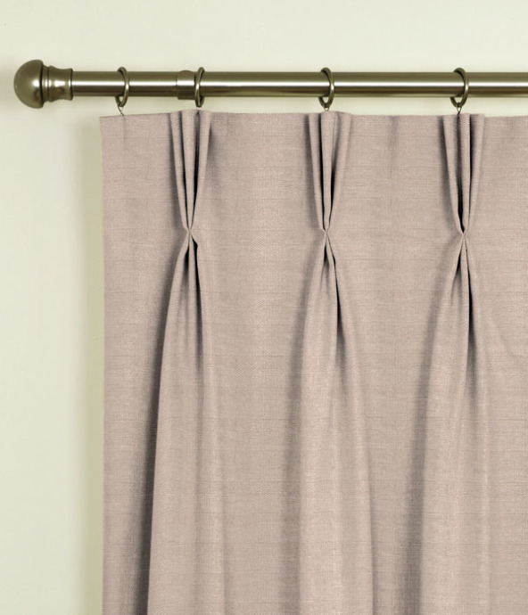 Pinch Pleat Curtains Heath Stone