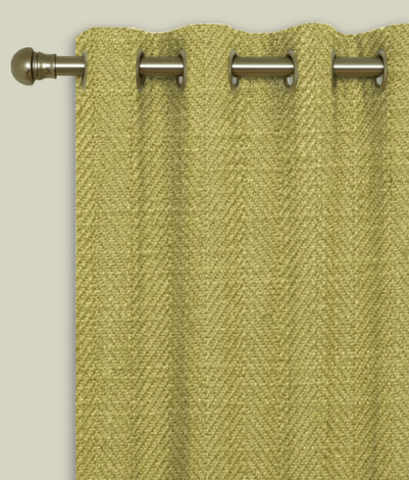 Eyelet Curtains Henley Apple