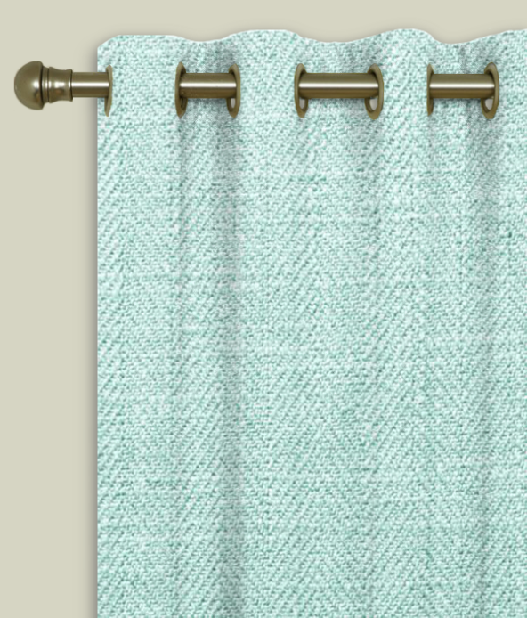 Eyelet Curtains Henley Azure