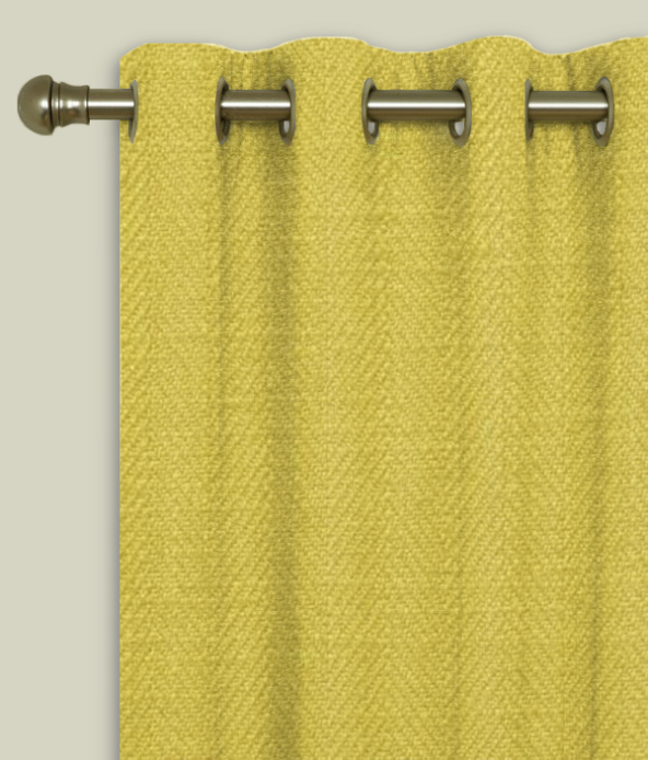 Eyelet Curtains Henley Citrus