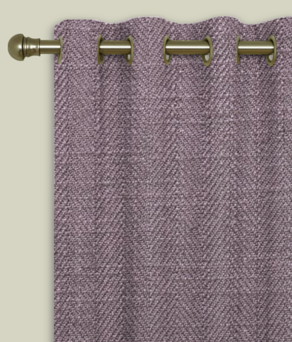 Eyelet Curtains Henley Heather