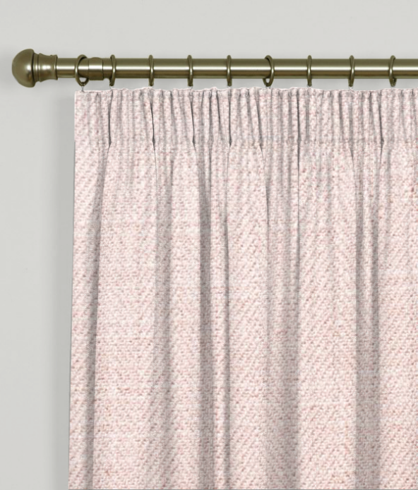 Pencil Pleat Curtains Henley Rose