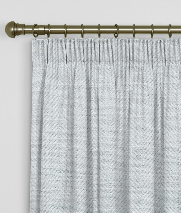Pencil Pleat Curtains Henley Sky