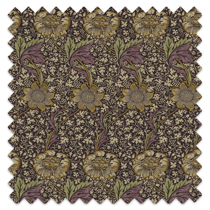 Swatch of Kennet Grape/Gold