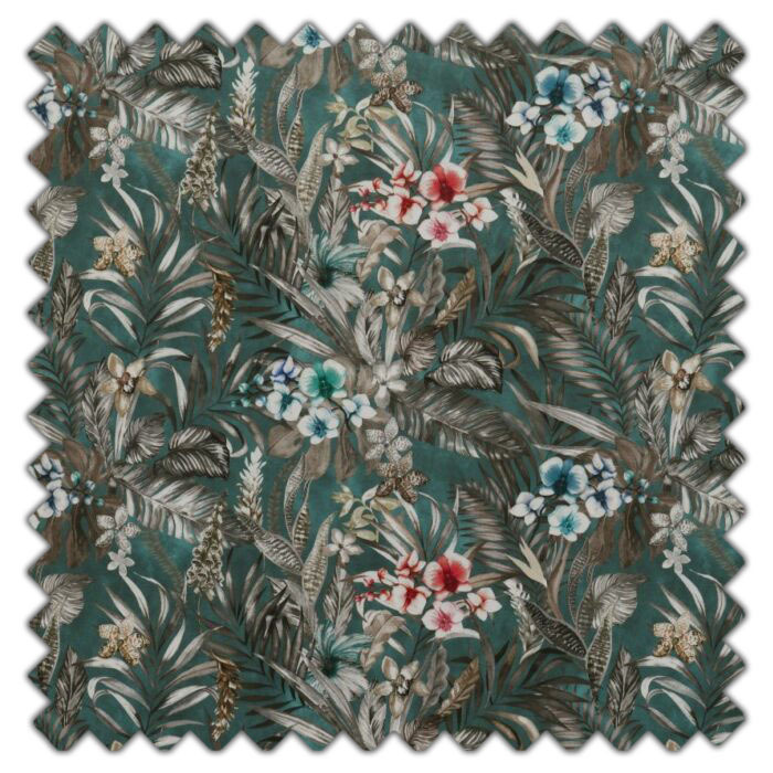 Swatch of Kew Teal by Ashley Wilde