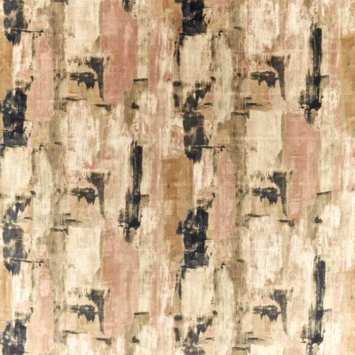Lagna Blush Natural Fabric by Clarke And Clarke