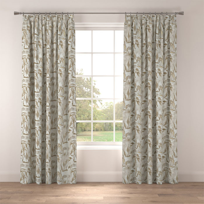 Curtains in Laurel Natural by Belfield Home