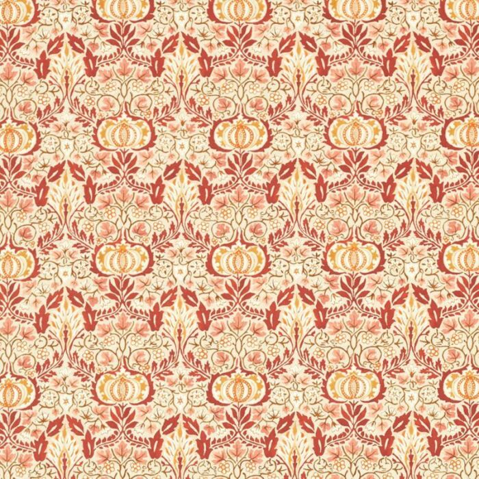 Little Chintz Russet Fabric by Morris & Co