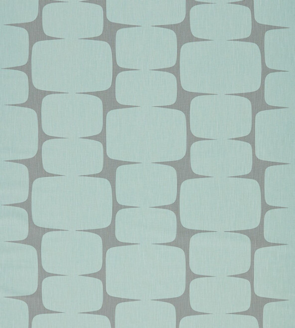 Lohko Mist Graphite Fabric by Scion