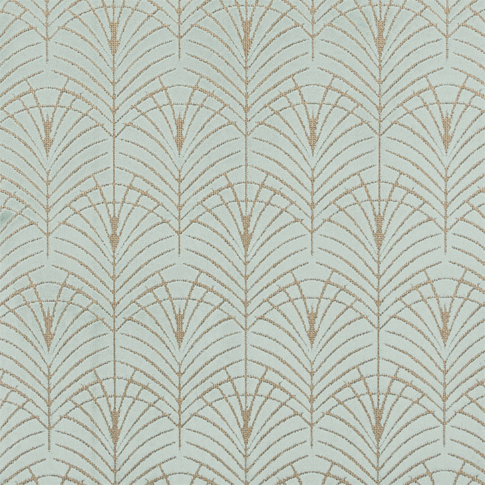 Luxor Teal Fabric by Bill Beaumont