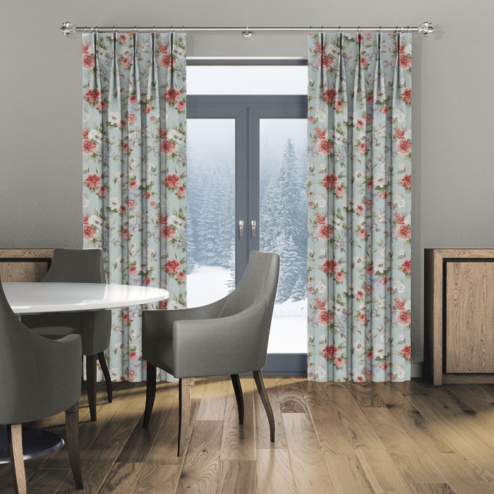Curtains in Lyndhurst Tourmaline by iLiv