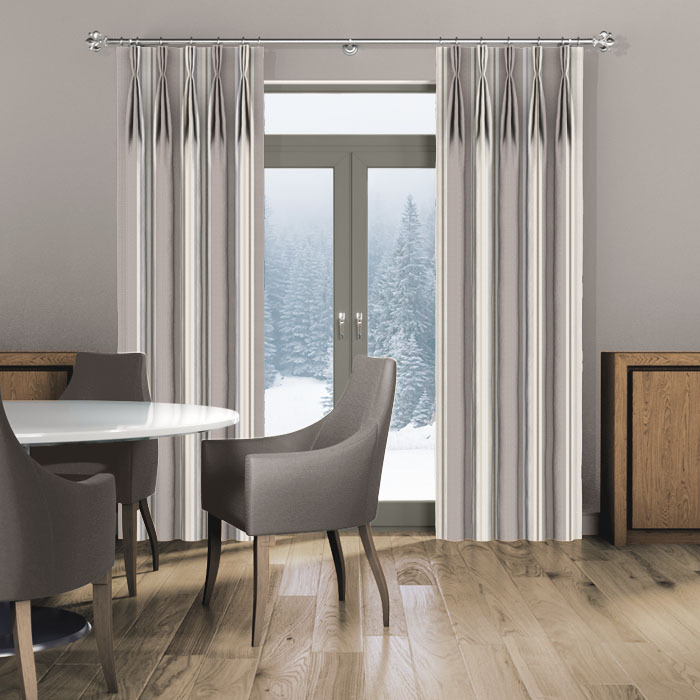 Curtains in Maine Mineral by iLiv