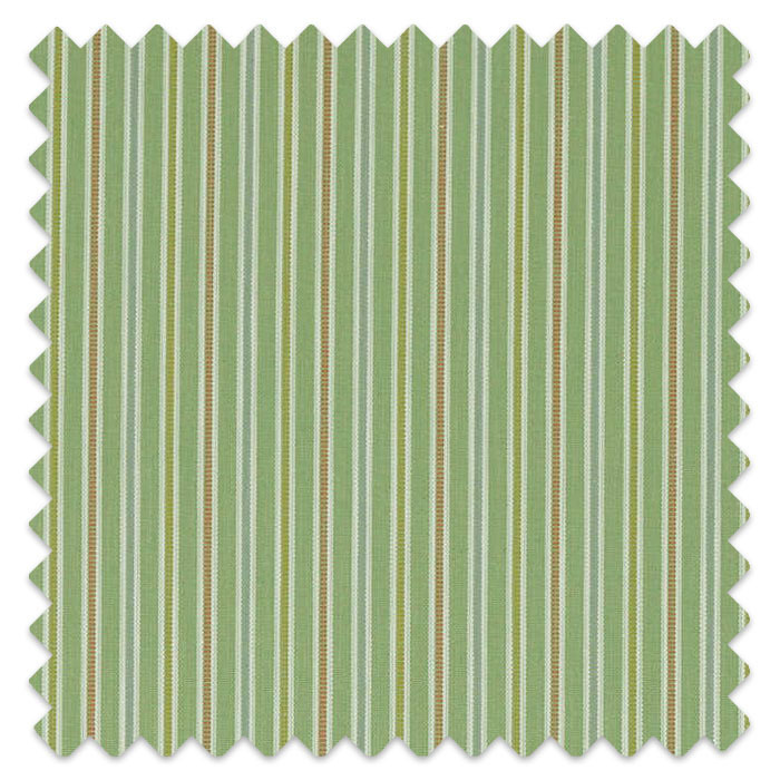 Swatch of Melford Stripe Fern