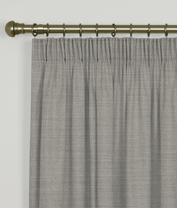 Pencil Pleat Curtains Nantucket Storm