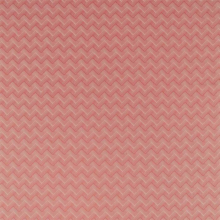 Nelson Bengal Red Fabric by Sanderson