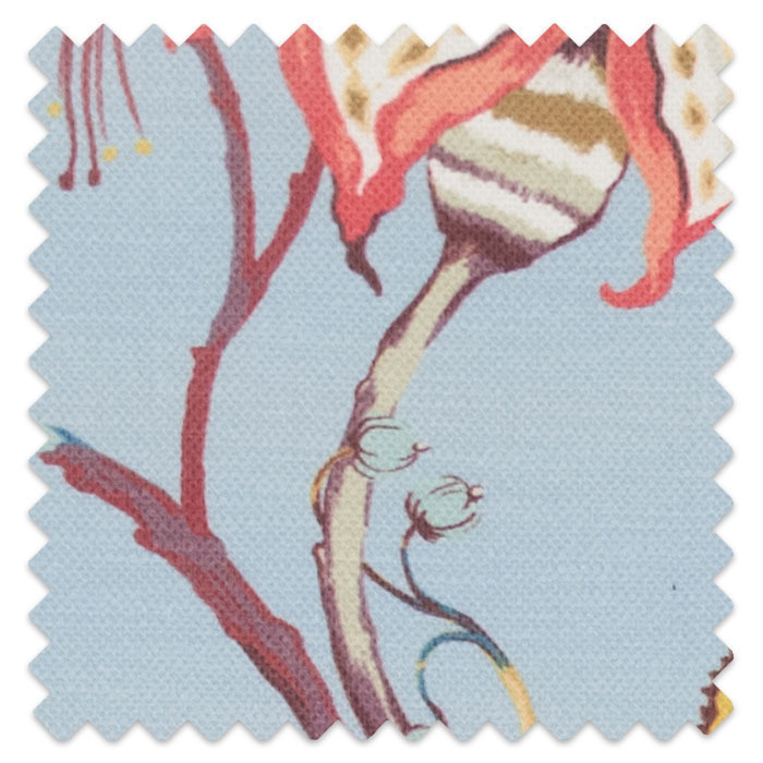 Swatch of Oleander Mandarin