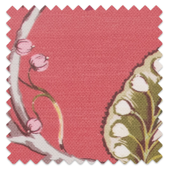 Swatch of Oleander Red