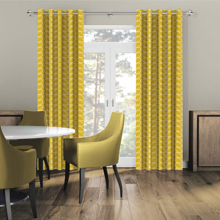 Curtains Orla Kiely Linear Stem Dandelion