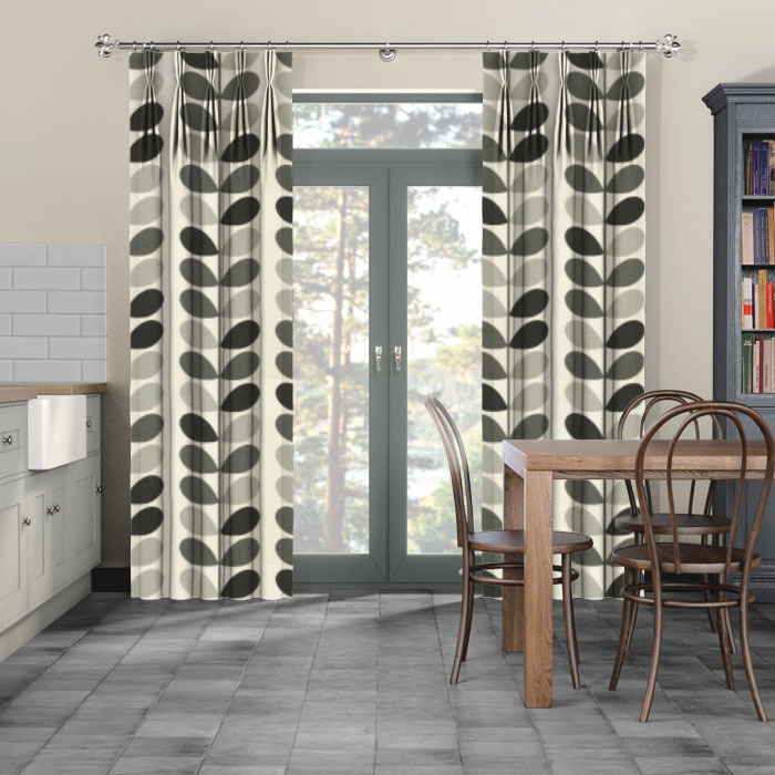 Curtains Orla Kiely Multi Stem Warm Grey