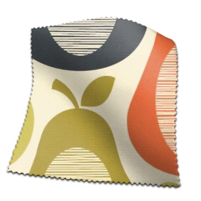 Orla Kiely Scribble Pears Multi Swatch