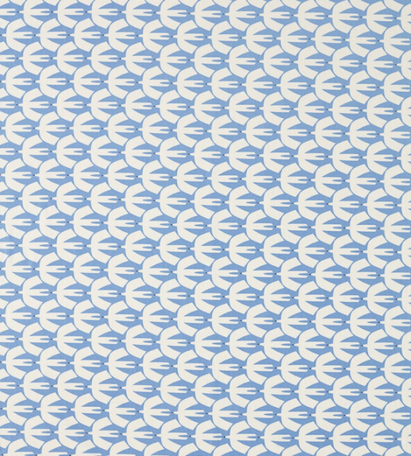 Pajaro Electric Blue Fabric by Scion